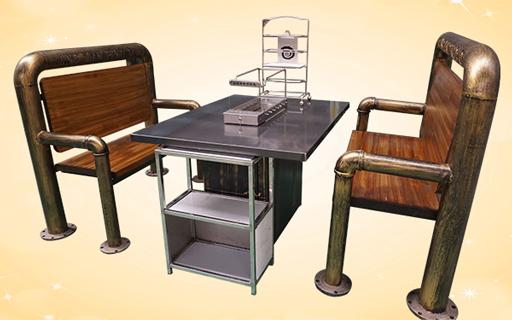 室外燒烤攤完蛋了，快來搶室內無煙燒烤設備吧 